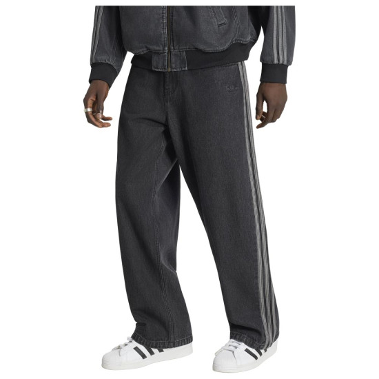 Adidas Ανδρικό παντελόνι Mid-Rise Straight Led SST Denim Pants